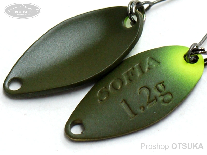 マルキュー・ノリーズ ソフィア 鱒玄人 ソフィア 1.2g 1.2g #023 オリーブホタル