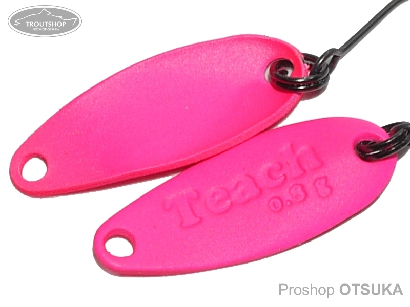 マルキュー・ノリーズ 鱒玄人 ティーチ 鱒玄人 ティーチ 0.5g 0.5g #086 蛍光ピンク