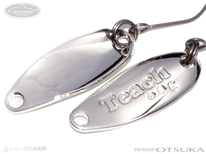 マルキュー・ノリーズ 鱒玄人 ティーチ 0.5g 0.5g #011 アイスシルバー