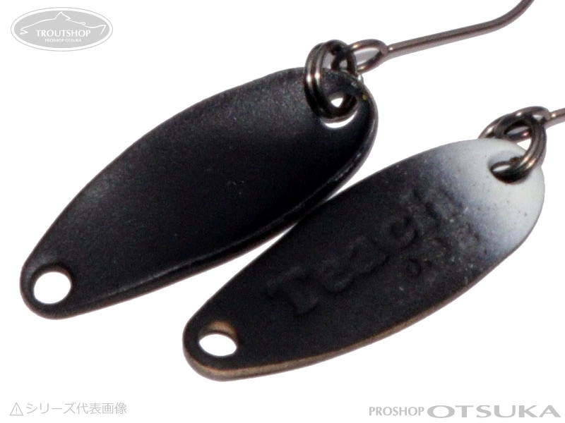 マルキュー・ノリーズ 鱒玄人 ティーチ 鱒玄人 ティーチ 0.8g 0.8g #106　ブラックナイト