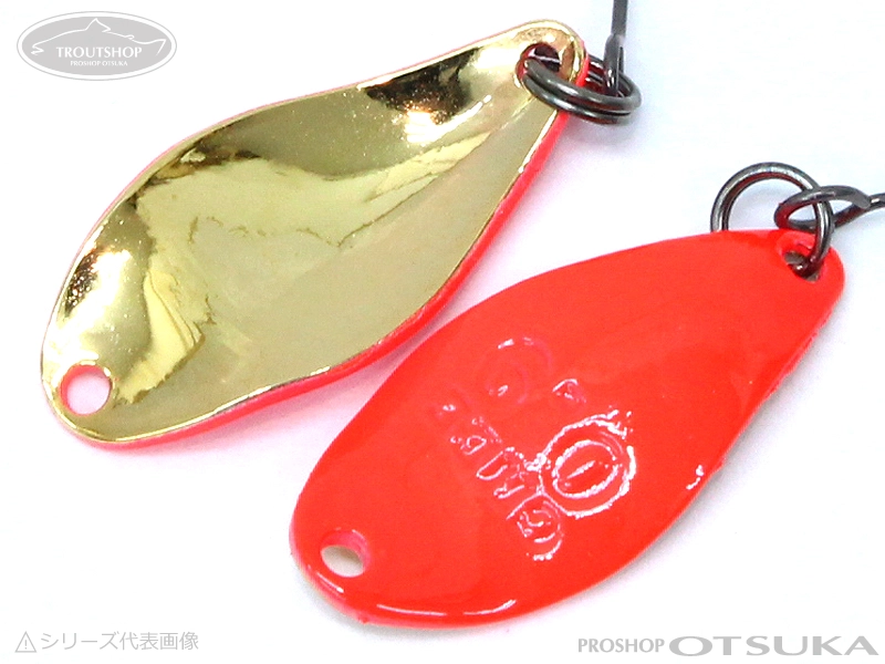 マルキュー・ノリーズ 鱒玄人 ギー 鱒玄人 ギー 0.5g 0.5g #001 放流赤金