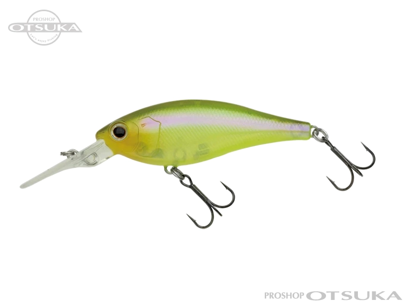 ノリーズ ジェティーシャッド ジェティーシャッド 62SP 62mm 7.2g サスペンド #444 ゴーストライムチャート