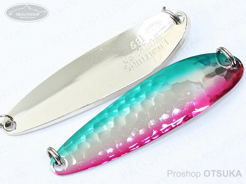 ティムコ ライトニングウォブラー ライトニングウォブラー18g 18g #205 ハンマードシルバー/BL/RE