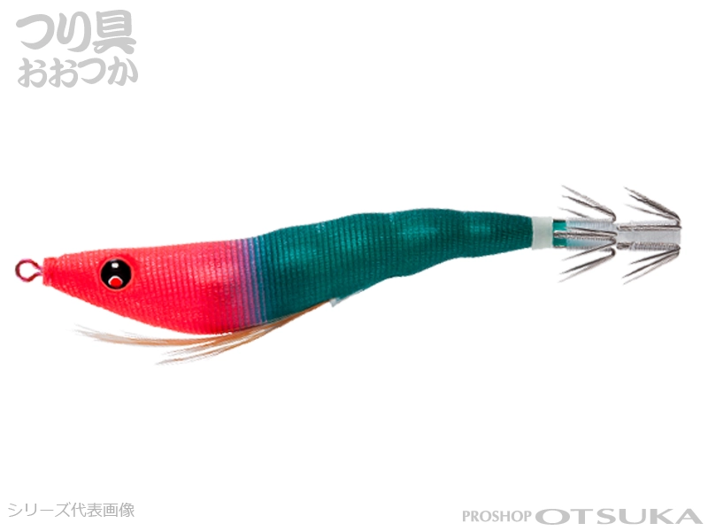 デュエル イージースリム イージースリム 布巻 80mm #05BLRM ブルー夜光レッドグリーン