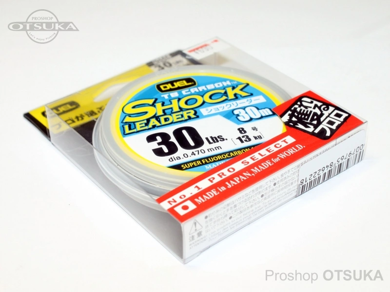 デュエル TBカーボンショックリーダー TBカーボンショックリーダー 30lb 30m 