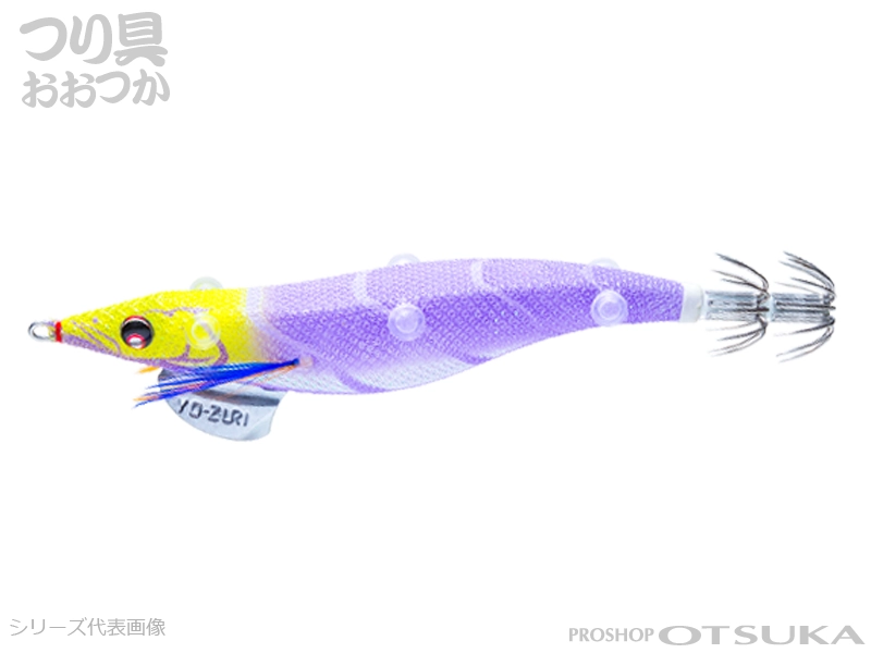 デュエル スシQ スシQ(エサ巻エギ)** 中層用 3.5号 19.5g #19 SBTP お月見パープル