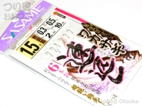  ささめ針 ワカサギ速返し6本鈎 