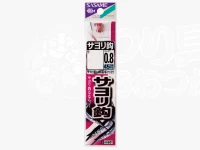 ささめ針 サヨリ鈎 - AA601  ハリ6号ハリス1-45cm