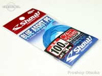 ささめ針 シャウト ブルーアシストPE - 426AP #ブルー 強度　100lb 3m入り