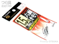  ささめ針 鬼楽 六面オモリ 