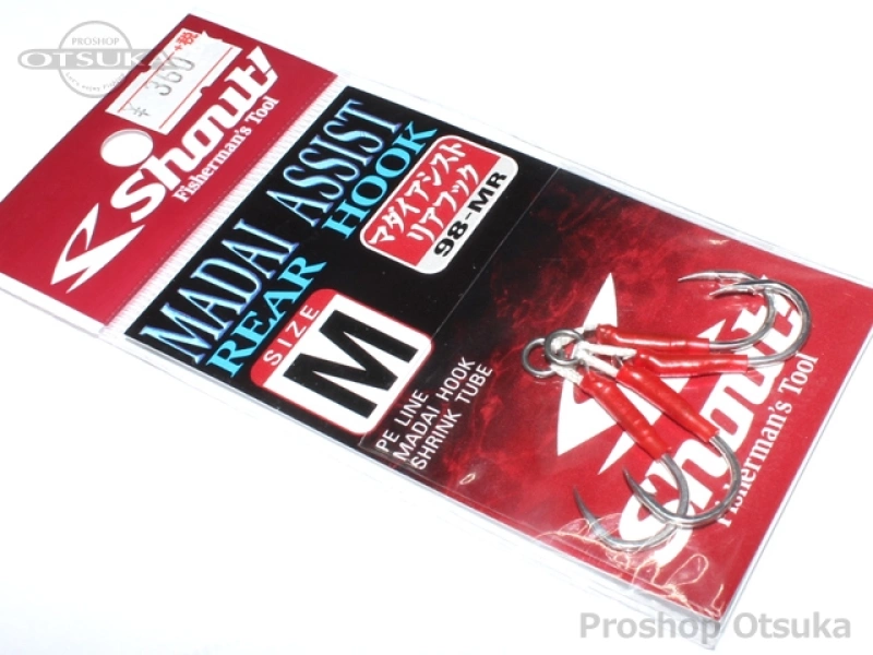 ささめ針 シャウト マダイアシストリアフック 98-MR M -