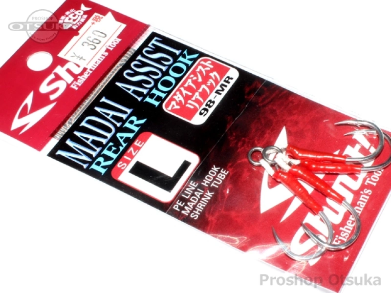 ささめ針 シャウト マダイアシストリアフック 98-MR L -