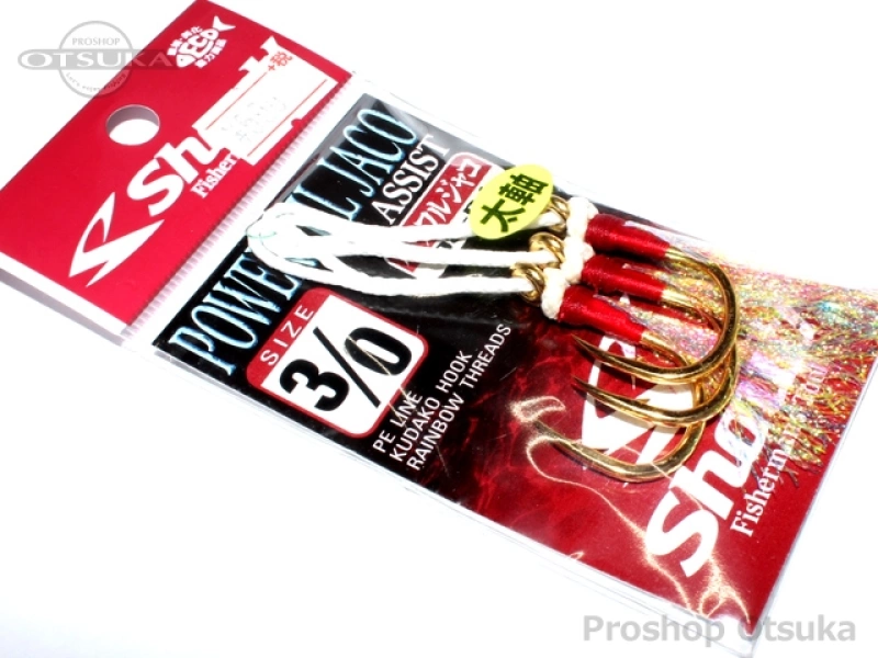 ささめ針 シャウト パワージャコ 08-PJ 3/0 オーロラシート