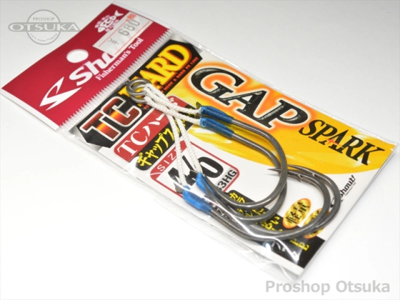 ささめ針 シャウト TCハードギャップスパーク 333HG 4/0 