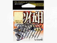 ささめ針 ソイ五目 -  #ブラック 15号標準自重298.0mg