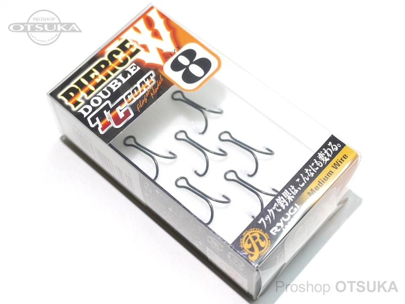 リューギ ピアスダブル HPW060 #8 #ブラック