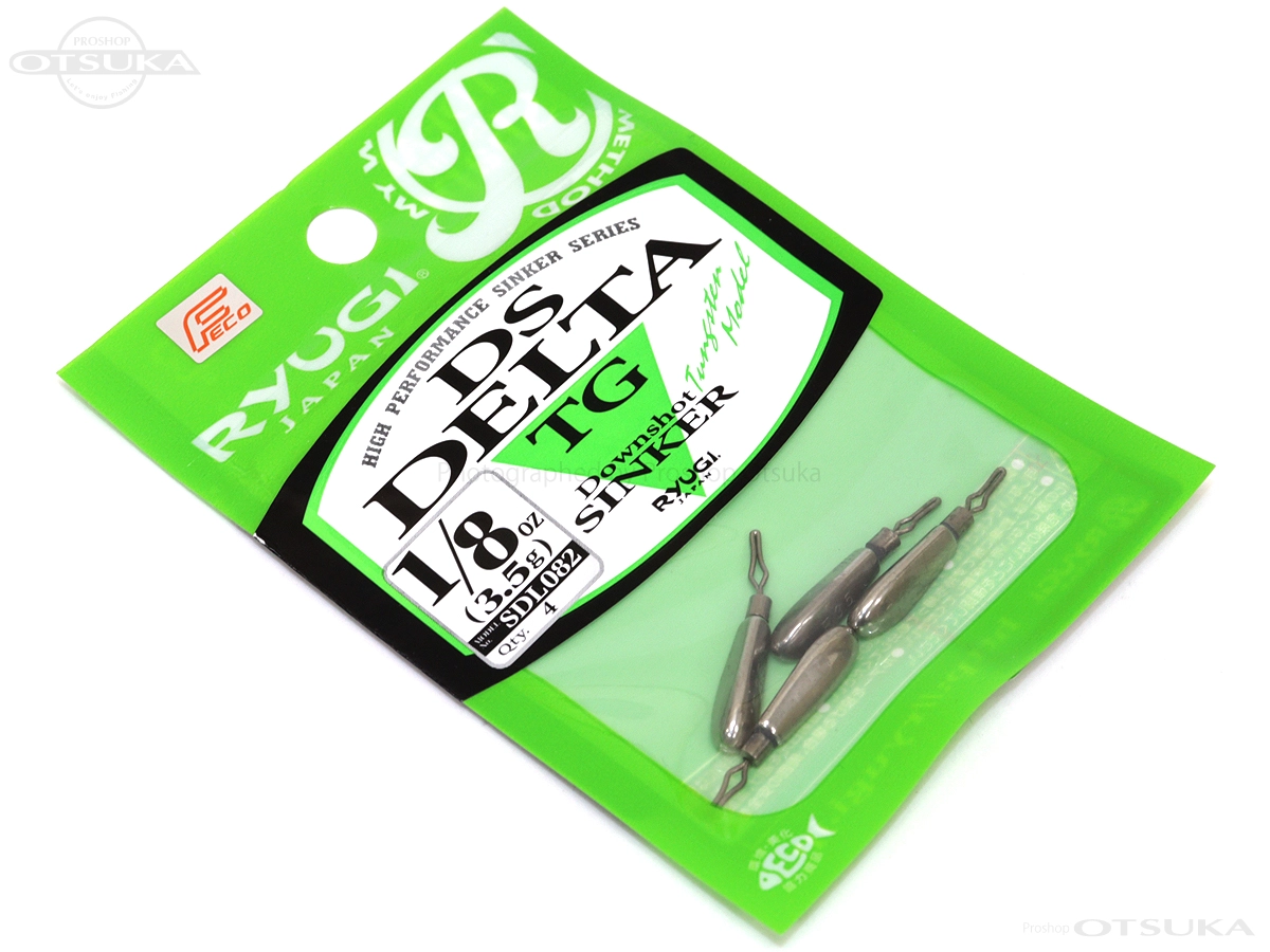 リューギ DSデルタ TG ダウンショットシンカー SLD082 1/8oz 3.5g -
