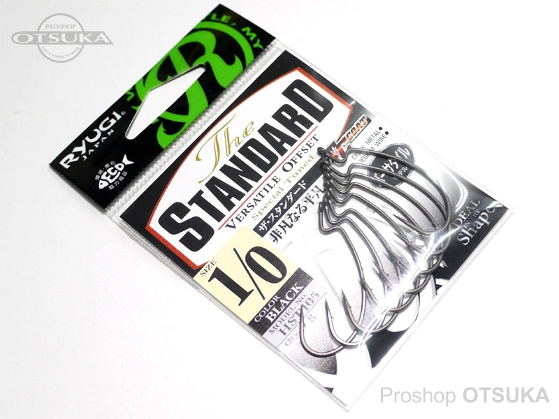 リューギ ザ・スタンダード HST105 #1/0 #ブラック