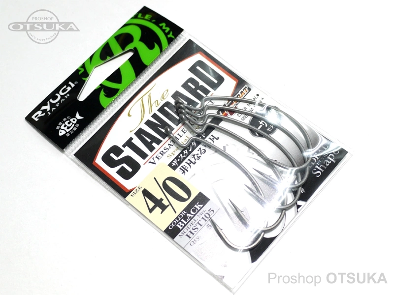 リューギ ザ・スタンダード HST105 #4/0 #ブラック