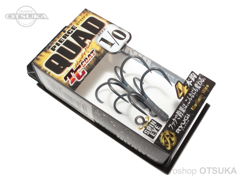 リューギ ピアスクアッド HPQ134 #1/0 