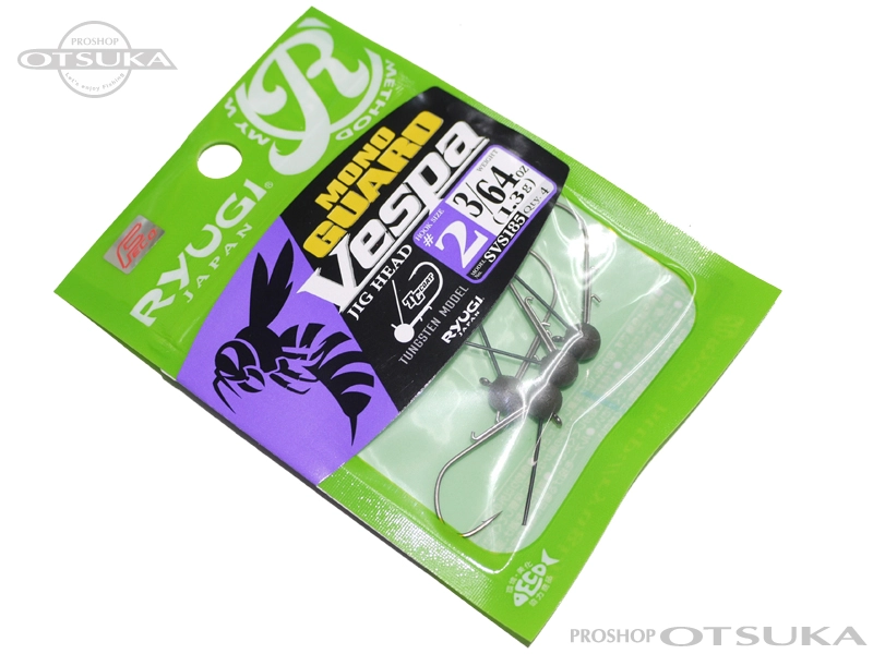 リューギ モノガードヴェスパ SVS185 3/64oz 1.3g フックサイズ#2 -