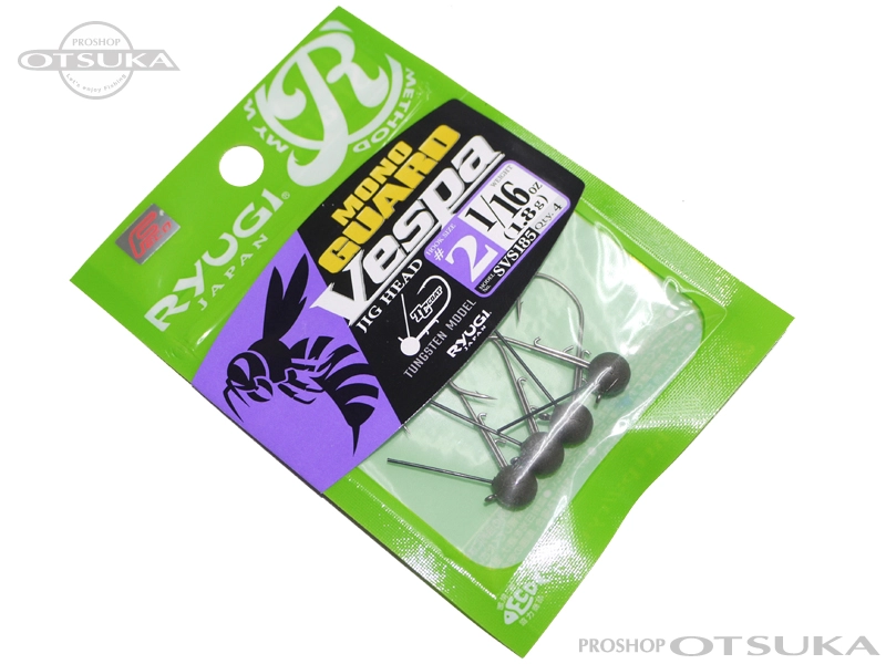 リューギ モノガードヴェスパ SVS185 1/16oz 1.8g フックサイズ#2 -