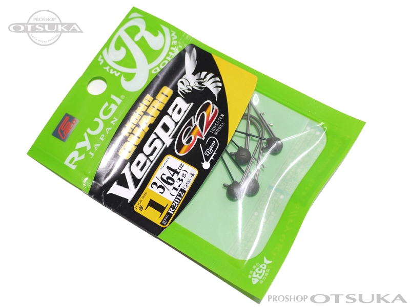 リューギ モノガード ヴェスパ R2012 3/64oz(1.3g) フックサイズ#1 -