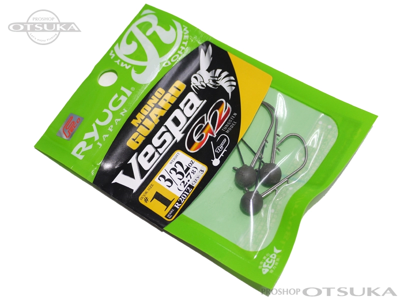 リューギ モノガード ヴェスパ R2012 3/32oz(2.7g) フックサイズ#1 -