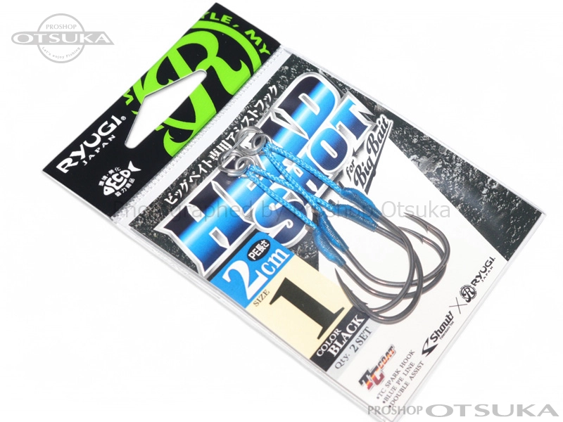 リューギ ヘッドショット RHS-02 #1 #ブラック