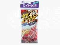 ささめ針 特選 直感オモリグリーダー - TKS58  幹糸 6号 ハリス 4号 全長 100cm