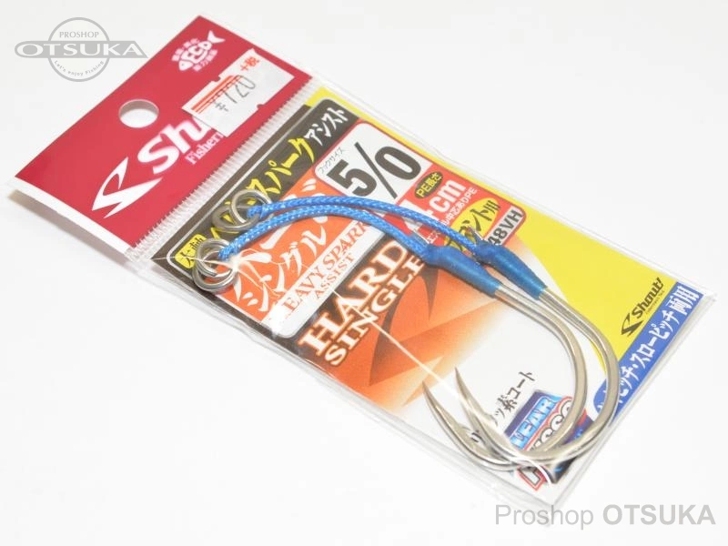 ささめ針 シャウト ヘビースパークアシスト 348VH 5/0 4cm 