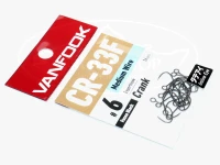 vanfook  expert  Hook   Crank  - CR-33F # Fluorocarbon Black #6