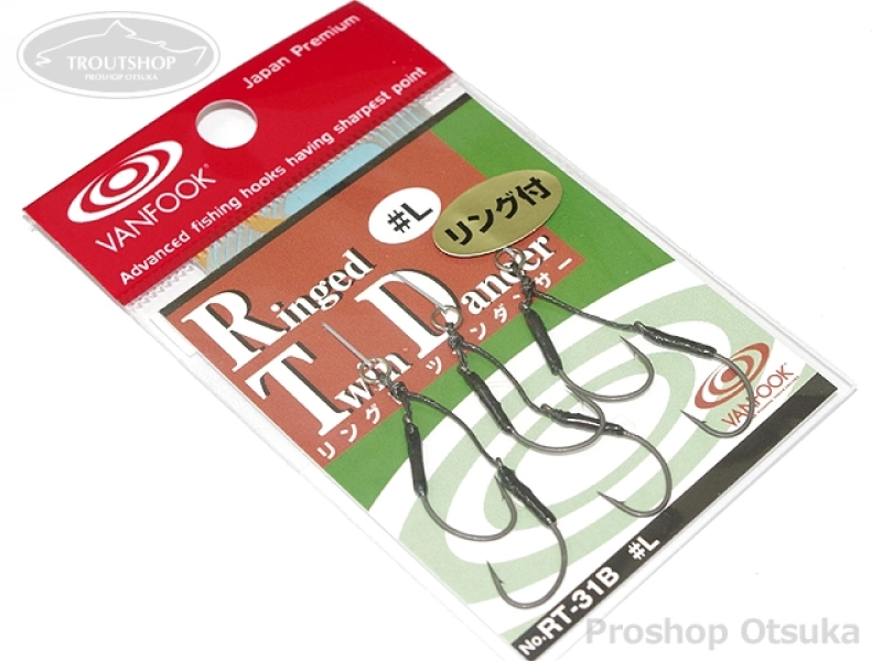 ヴァンフック ツインダンサー RT-31B サイズL #ステルスブラック