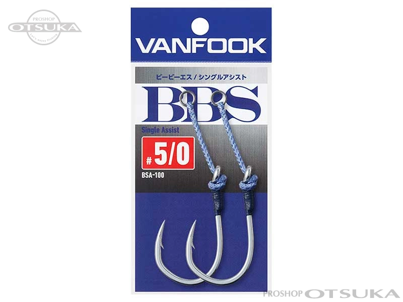 ヴァンフック アシストフック ビービーエス シングルアシスト BSA-100 #3/0  