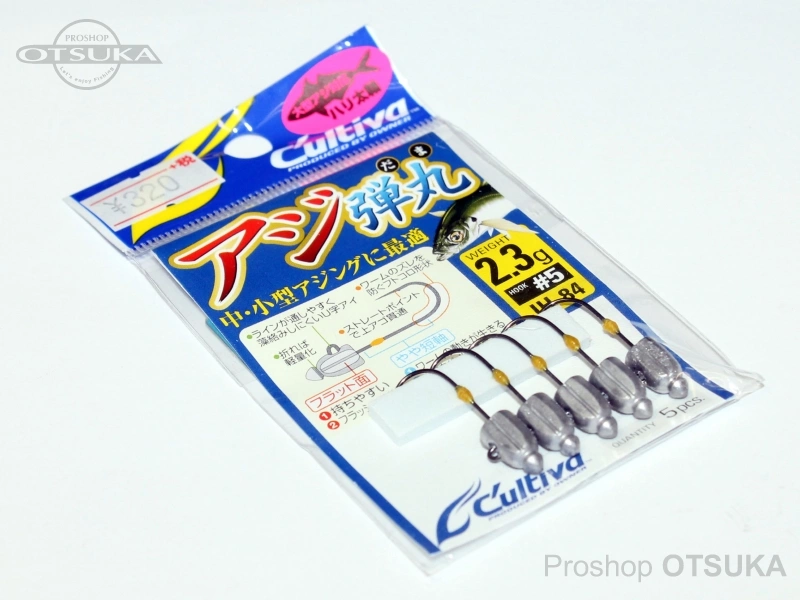 カルティバ アジ弾丸 アジ弾丸 JH-84 2.3g #5 