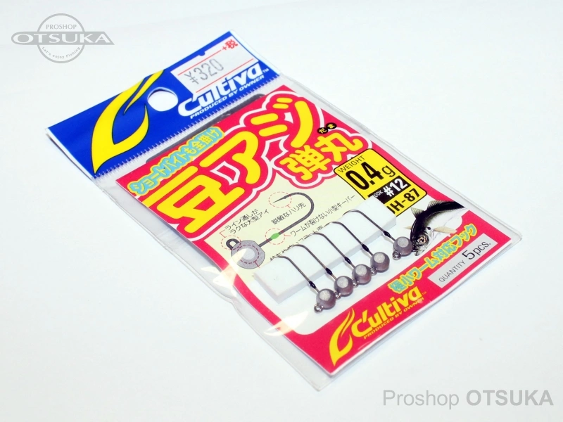 カルティバ 豆アジ弾丸 豆アジ弾丸 JH-87 0.4g #12 