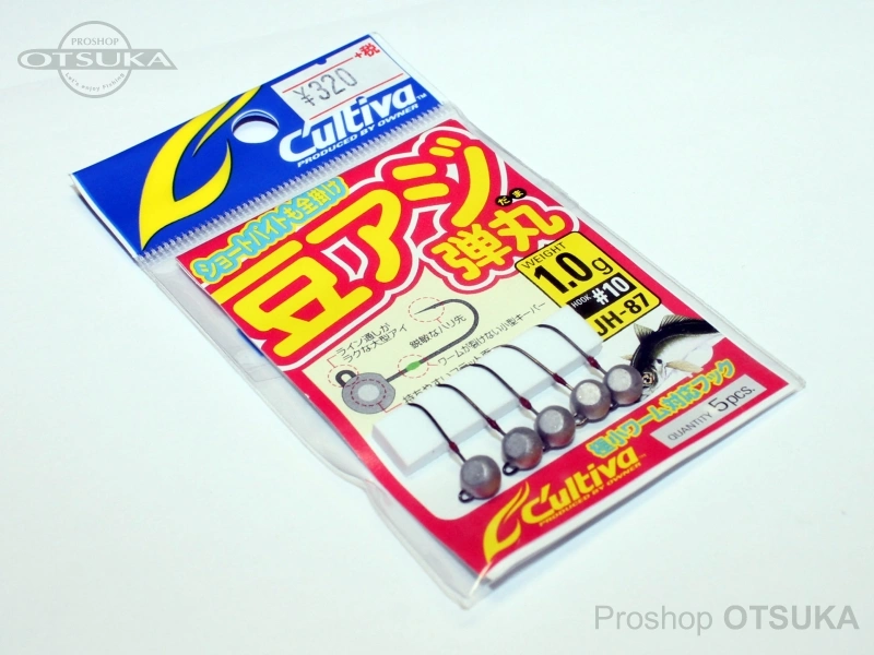 カルティバ 豆アジ弾丸 豆アジ弾丸 JH-87 1.0g #10 