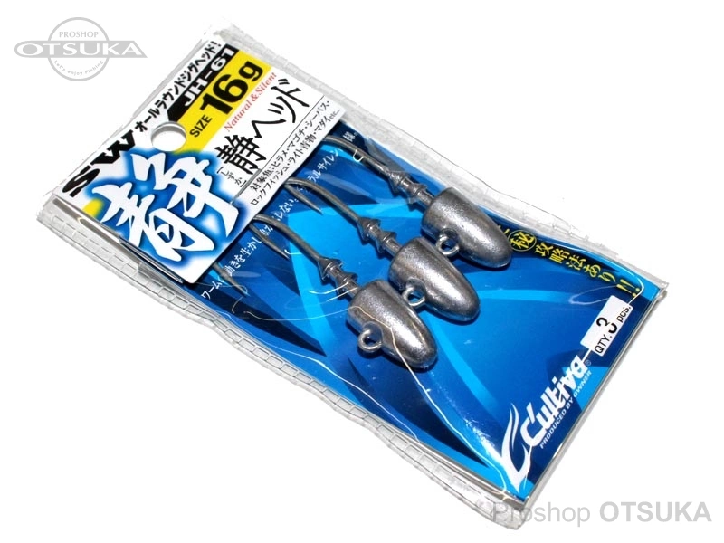 カルティバ 静ヘッド 静ヘッド 16g　フックサイズ#4/0 