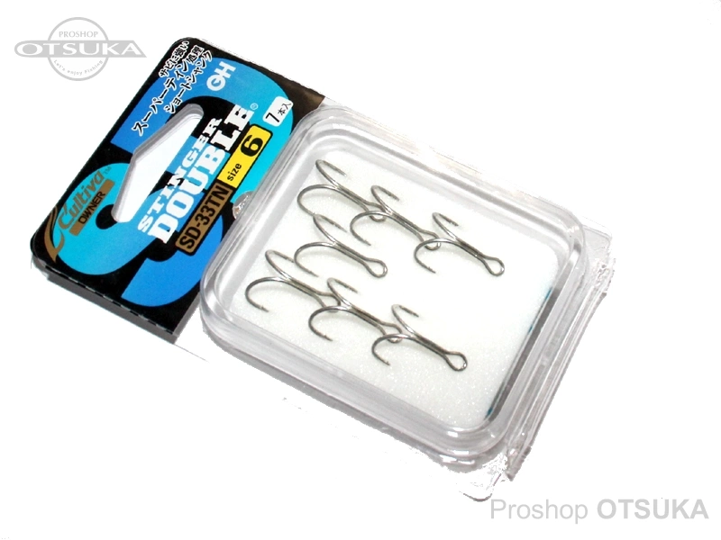 カルティバ プラグフック SD-33TN #6 #シルバー