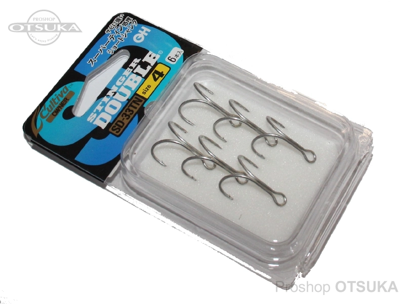 カルティバ プラグフック SD-33TN #4 #シルバー