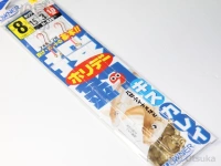 オーナー 投釣ホリデー - 30826  8号 ハリス1.5号 幹3.0号