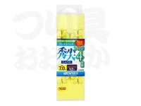 オーナー 秀尖 - ワンデイパック - 6.0号 ハリス1.0号 4本錨