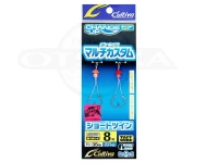 オーナー チェンジアップマルチカスタムショートツイン - CU-142  8号 鯛ラバライン35lb
