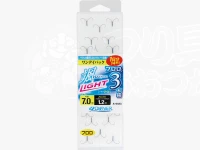 オーナー 颯ライト - ワンデイパック - 7.0号 フロロハリス1.2号 3本錨