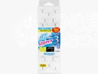 オーナー 颯ライト - ワンデイパック - 7.5号 フロロハリス1.2号 3本錨