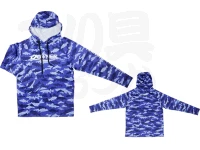 オーナー サンブロックフーディー オーナー - 9974 #オーシャンフィッシュカモ Lサイズ