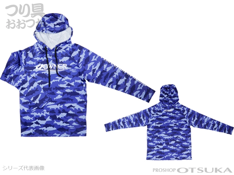 オーナー ストレッチグラフィックシャツ2 M ブラック/ピンク 【釣具