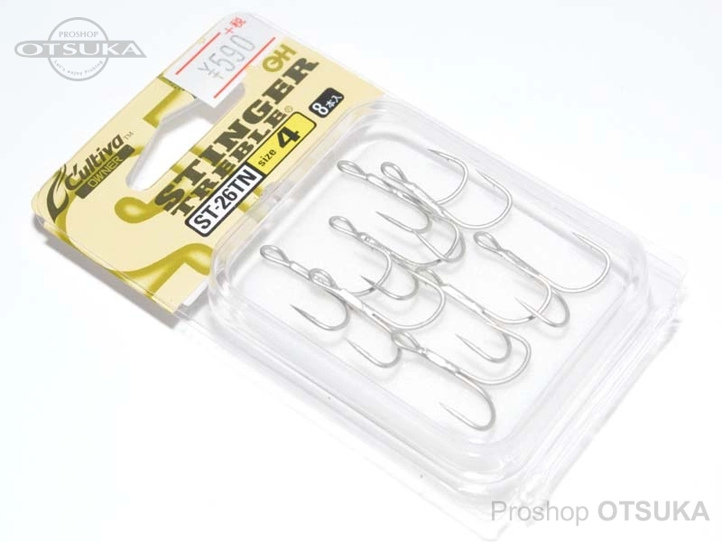 カルティバ プラグフック ST-26TN #4 #シルバー