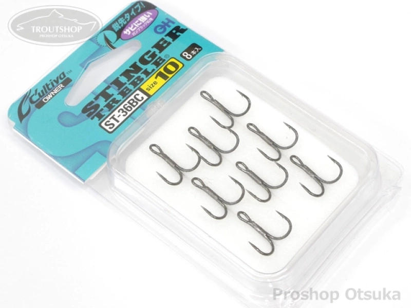 カルティバ プラグフック ST-36BC #10 #ガンメタル