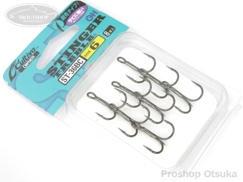 カルティバ プラグフック ST-36BC #6 #ガンメタル